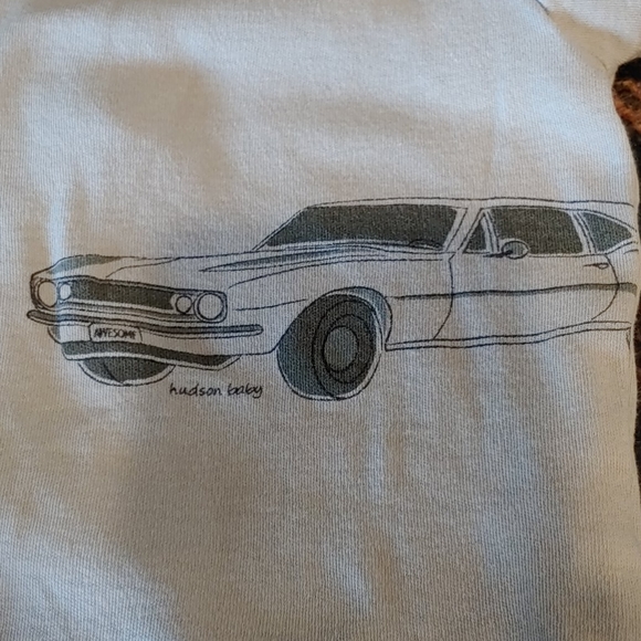 Set of 2 Hudson Baby car bodysuits 6-9 months - Picture 4 of 6